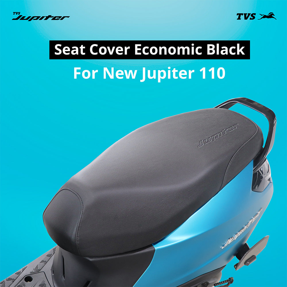 TVS Premium Black Eco Seat Cover for New Jupiter 110